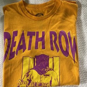 Death Row Records Rapper T shirt